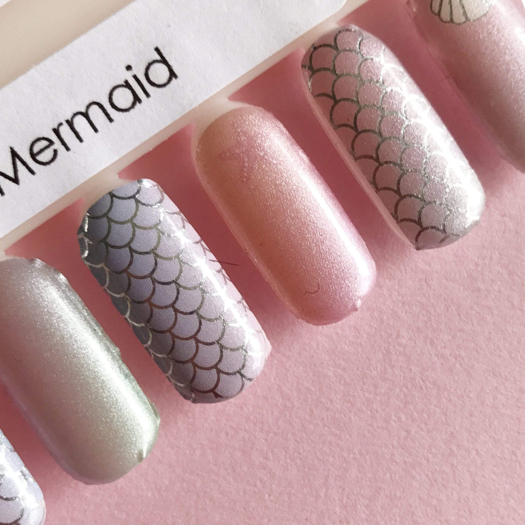 Personail Nail Wraps Mermaid