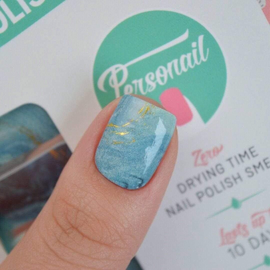 Personail Nail Wraps Mermaid Tears
