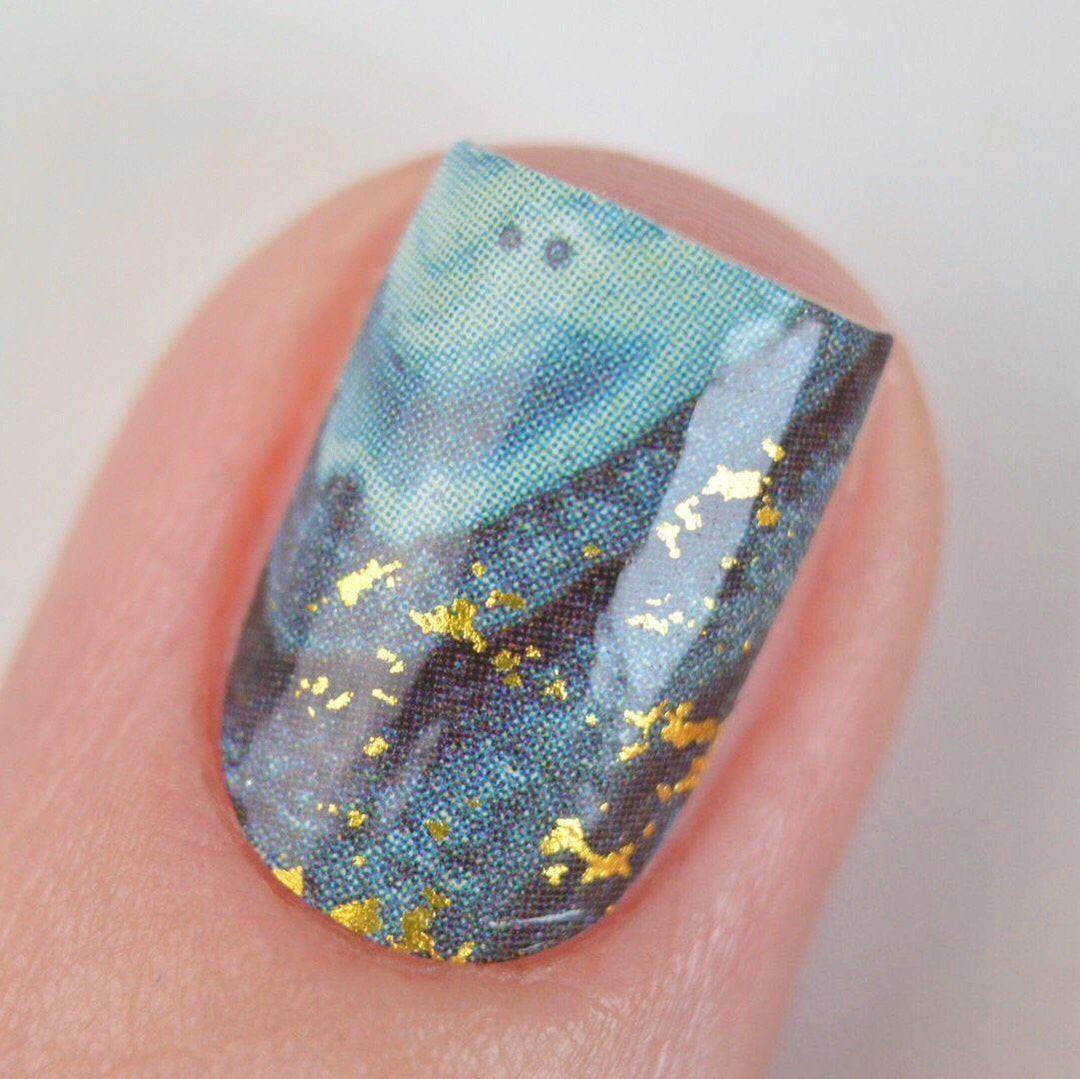 Personail Nail Wraps Mermaid Tears