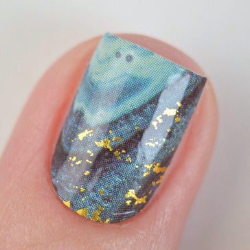 Personail Nail Wraps Mermaid Tears