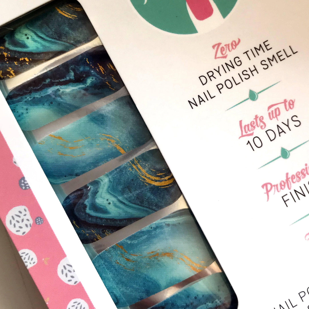 Personail Nail Wraps Mermaid Tears