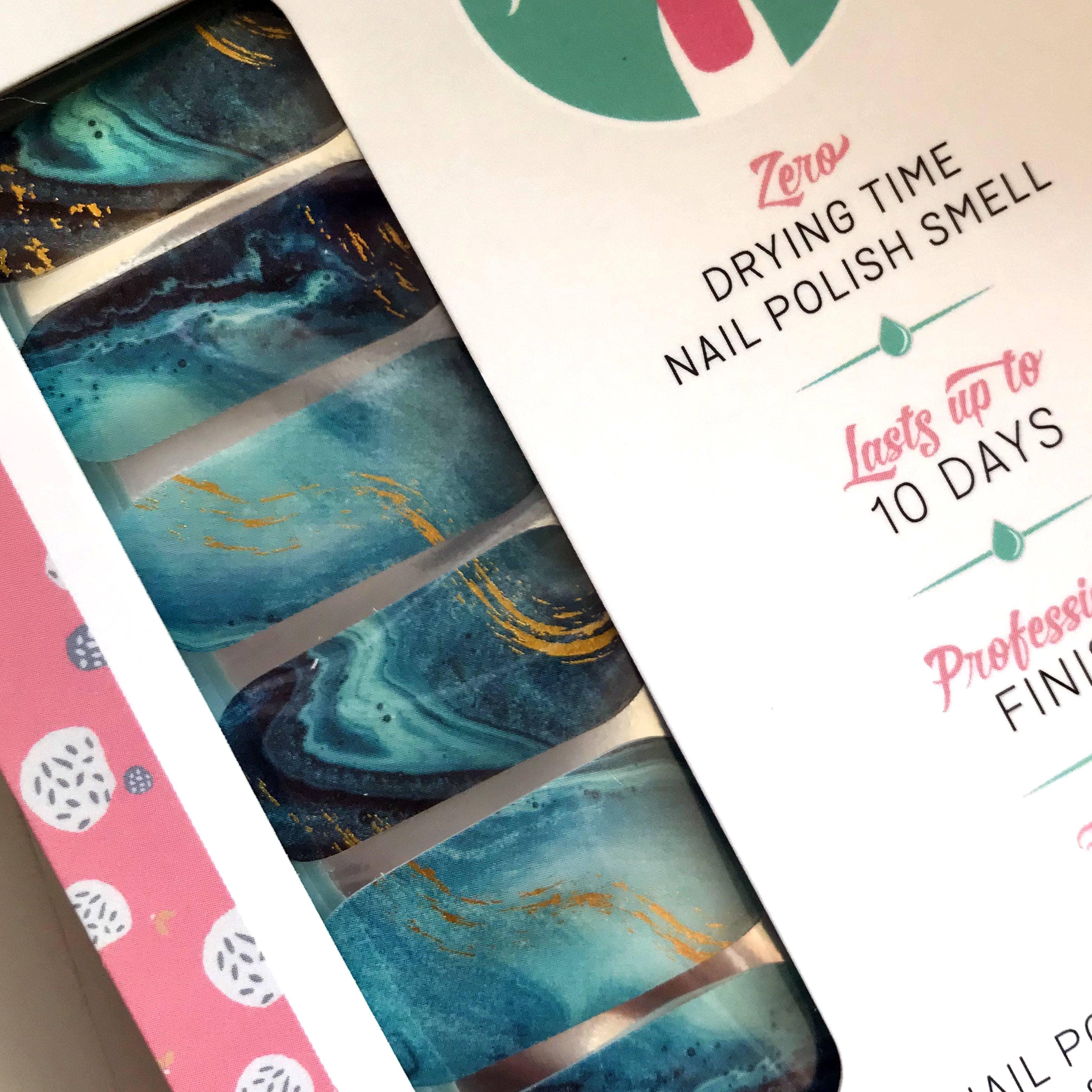 Personail Nail Wraps Mermaid Tears