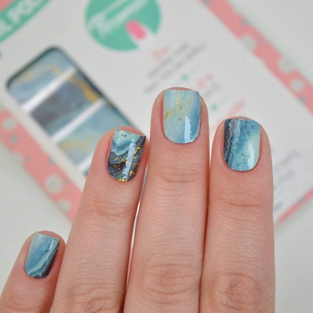 Personail Nail Wraps Mermaid Tears