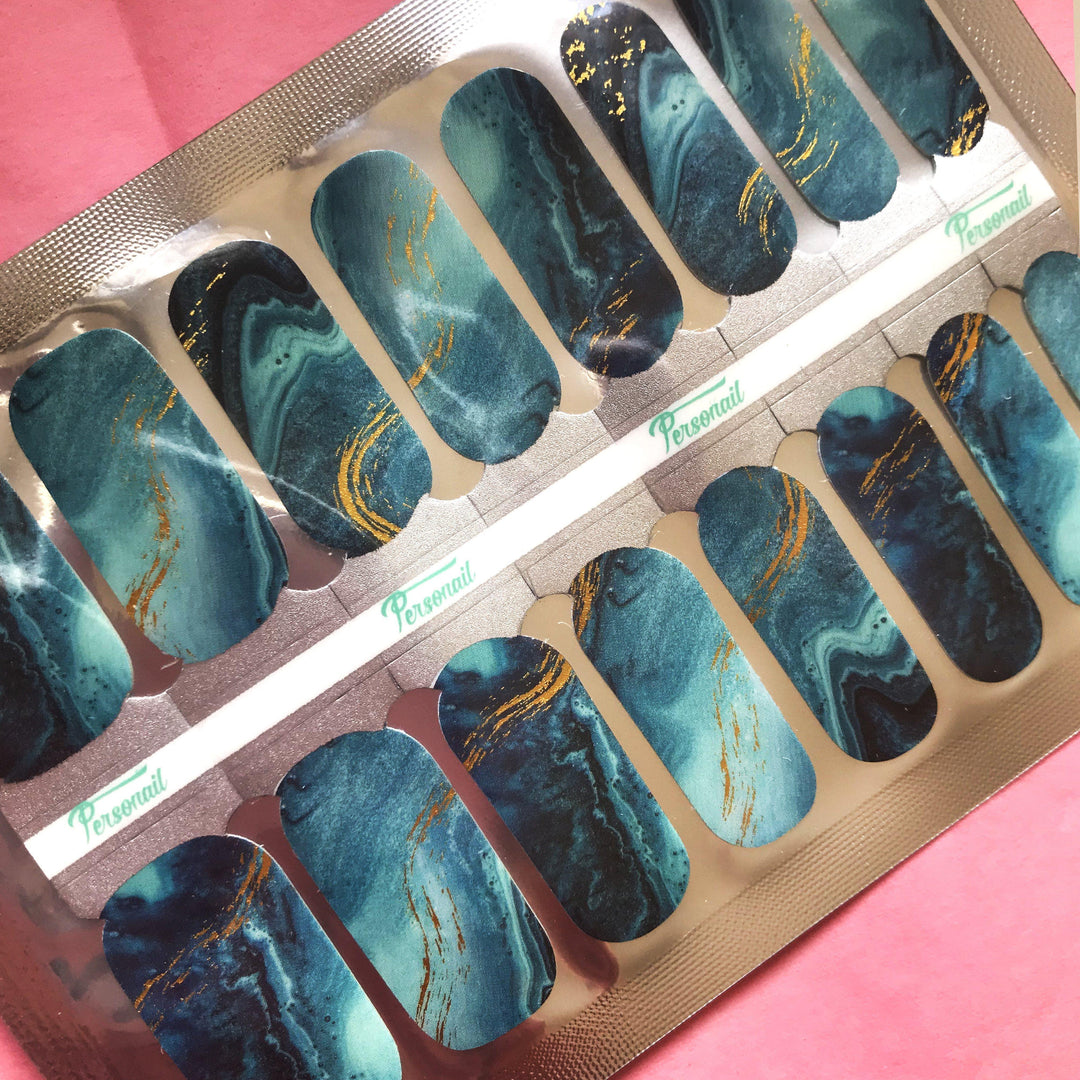 Personail Nail Wraps Mermaid Tears