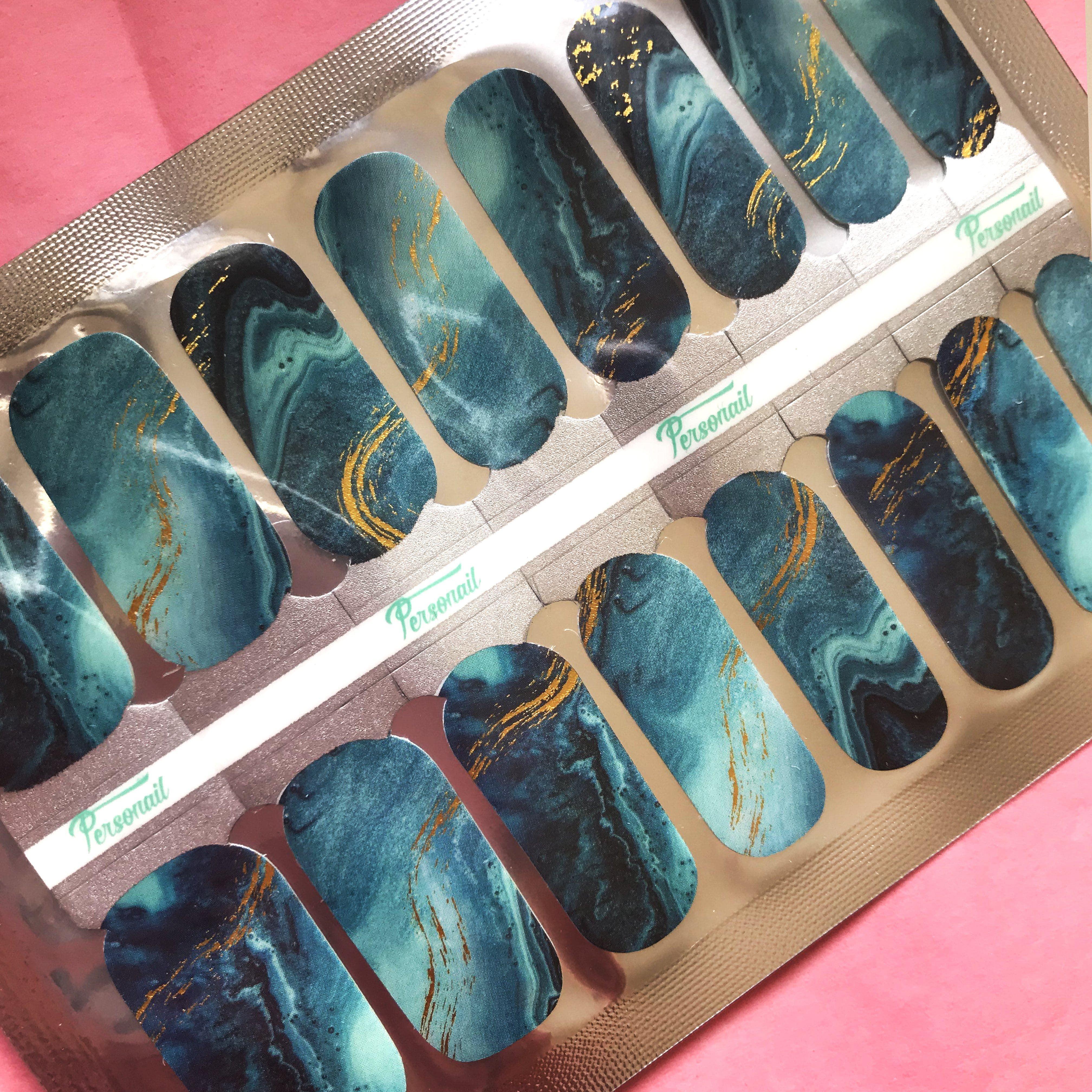 Personail Nail Wraps Mermaid Tears