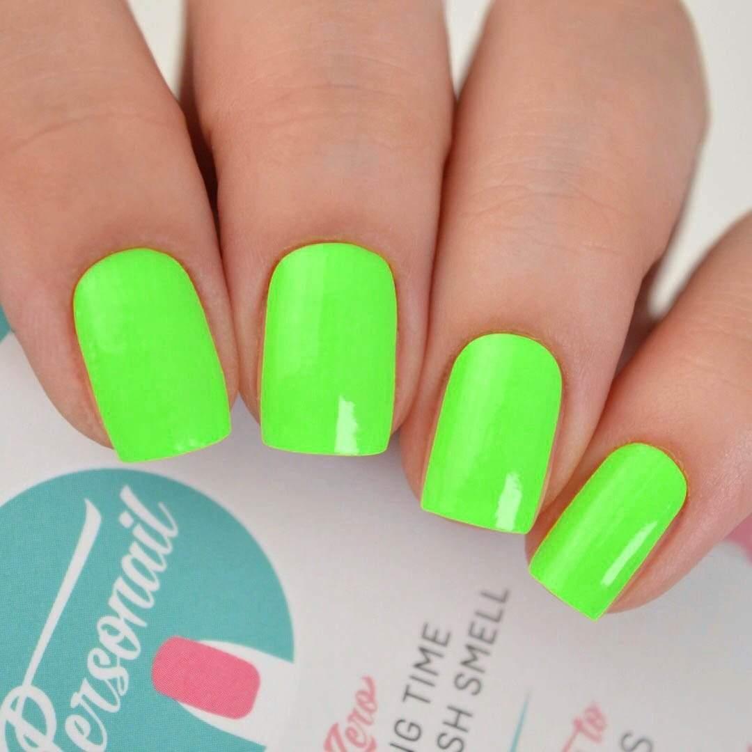 Personail Nail Wraps Neon Green