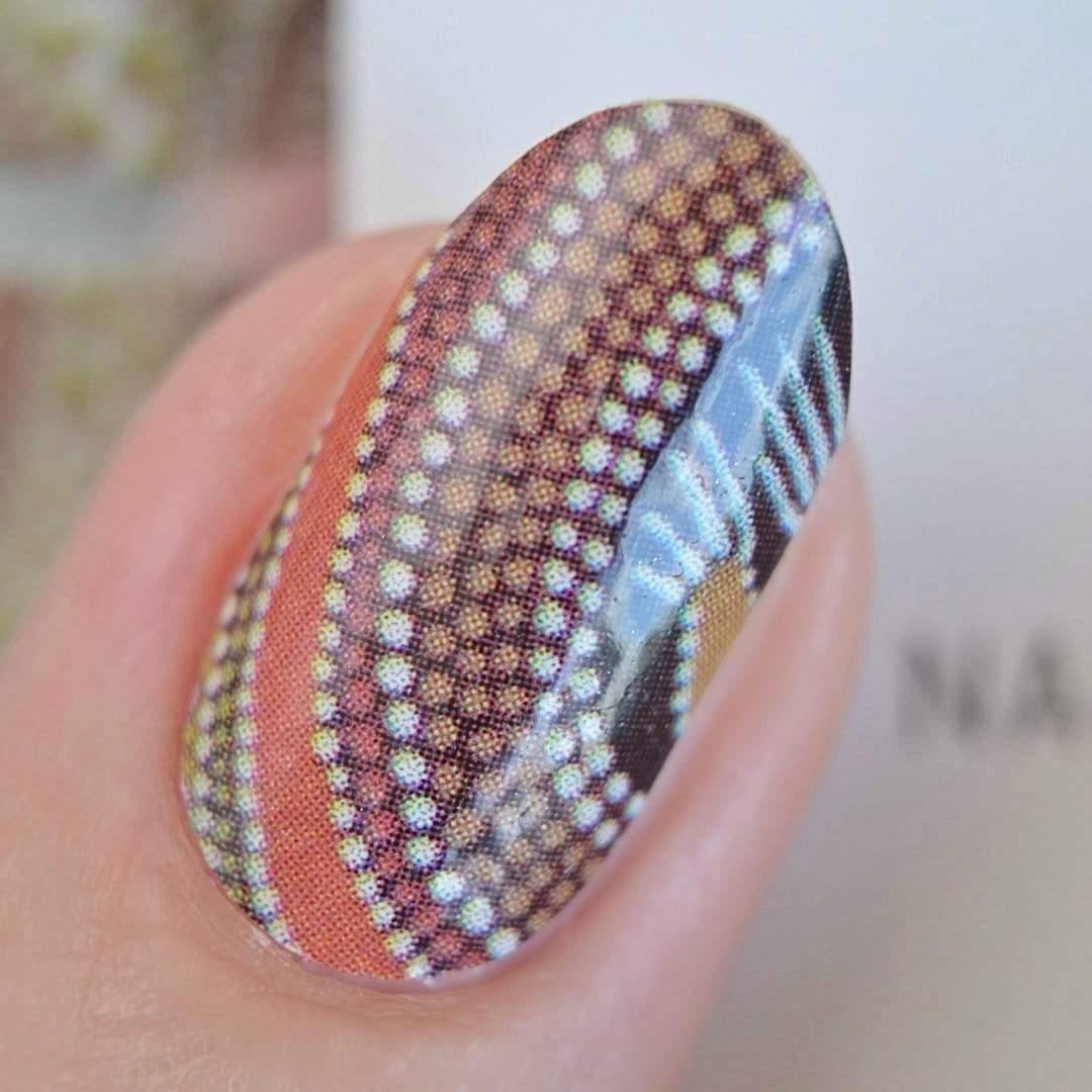 Personail Nail Wraps Papunya ($2 of every sale to be donated to Djirra)