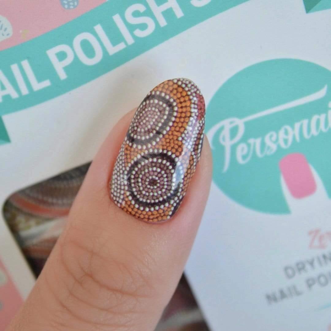 Personail Nail Wraps Papunya ($2 of every sale to be donated to Djirra)