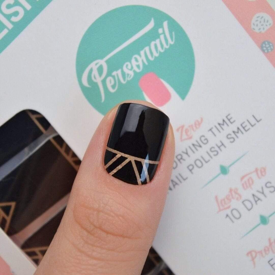 Personail Nail Wraps Pearl Tip