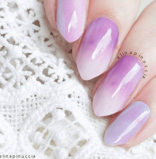 Personail Nail Wraps Pink Galaxy