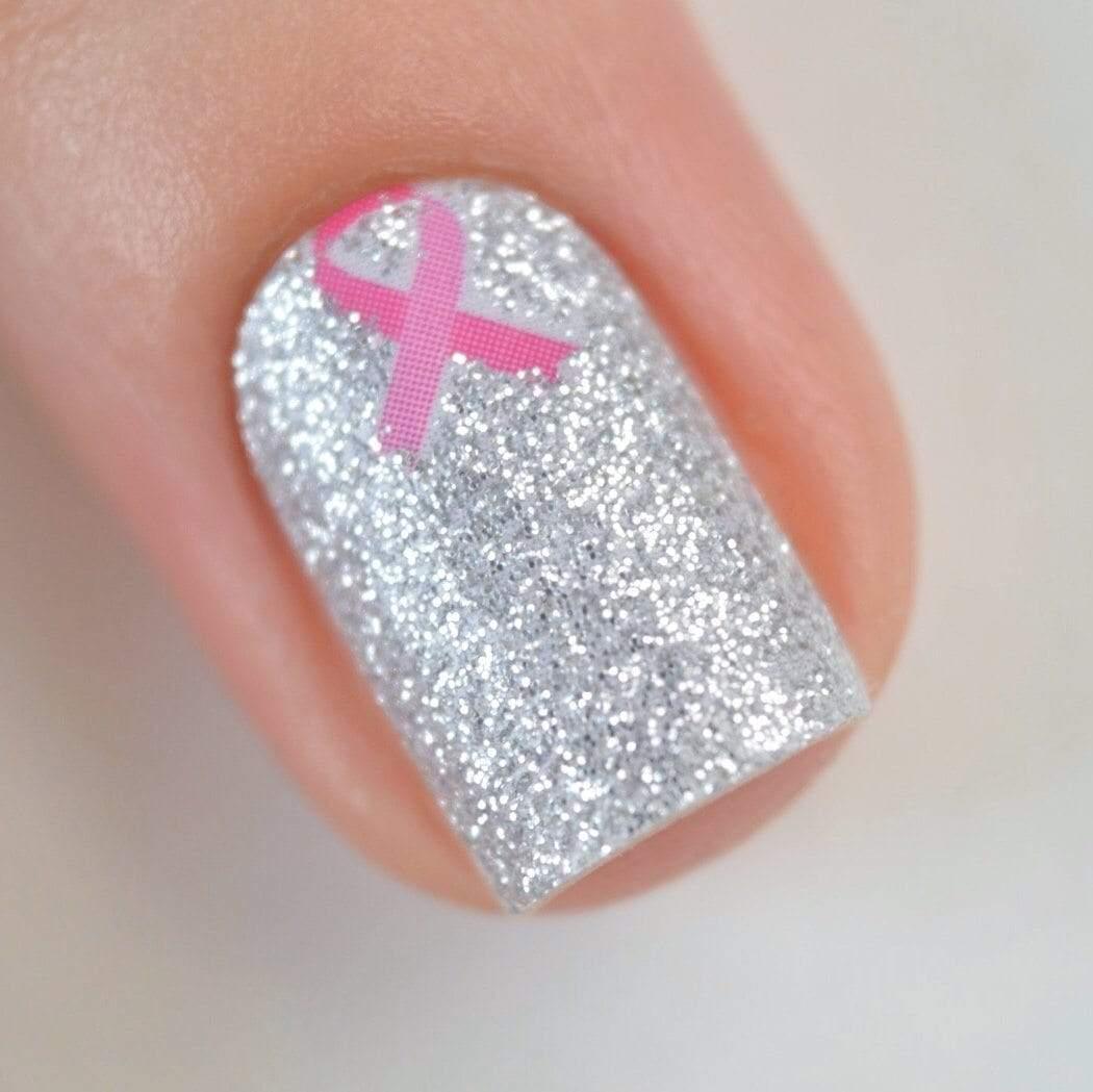 Personail Nail Wraps Pink Ribbon ($5 of every order to Cancer Council)