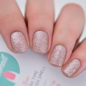 Pixie Dust Pink Glitter Nail Wraps