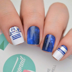R2D2 Star Wars Nail Wraps