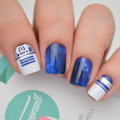 R2D2 Star Wars Nail Wraps