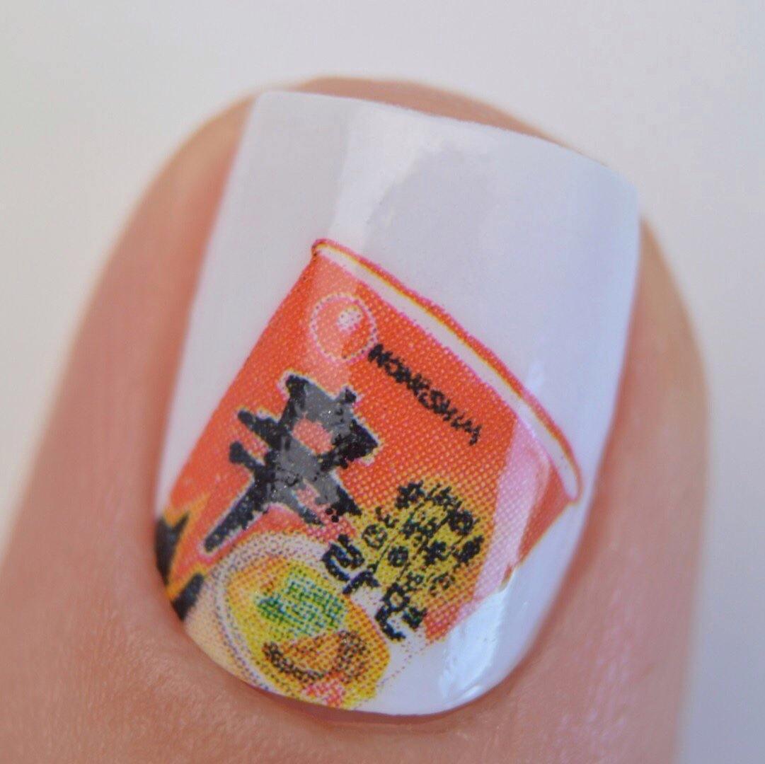 Personail Nail Wraps Ramen