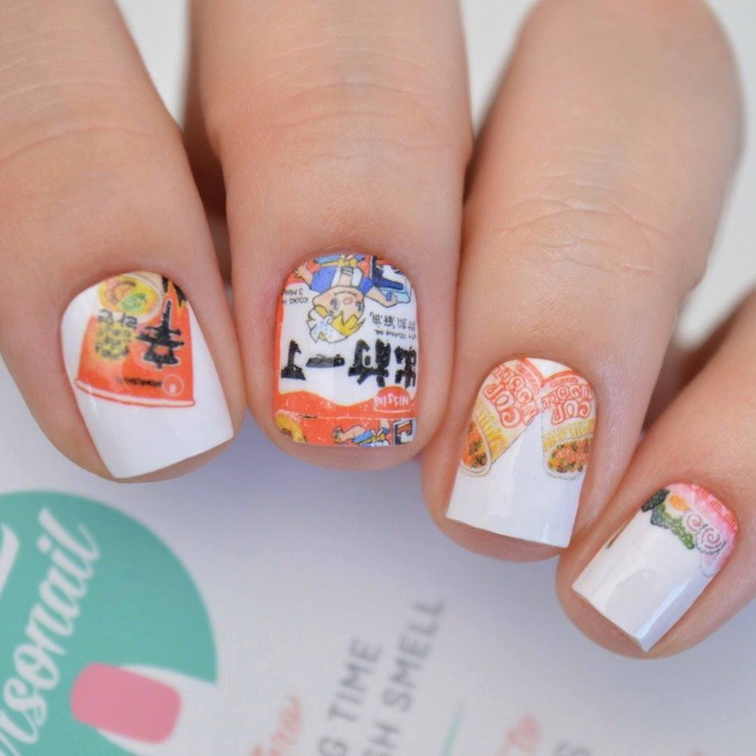 Personail Nail Wraps Ramen