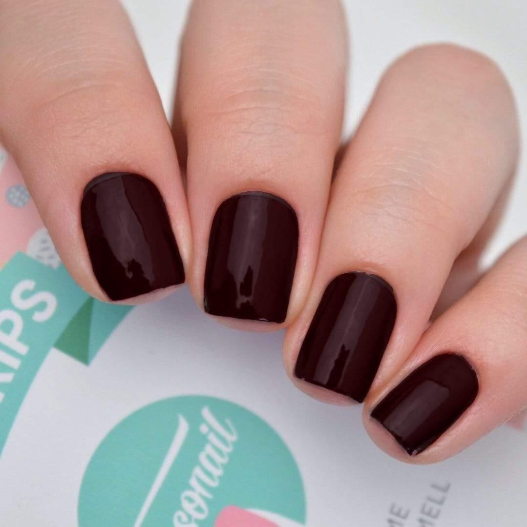 Personail Nail Wraps Rouge Noir