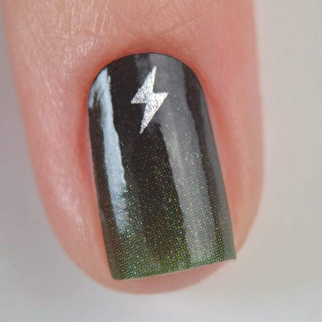 Personail Nail Wraps Slytherin (Harry Potter)