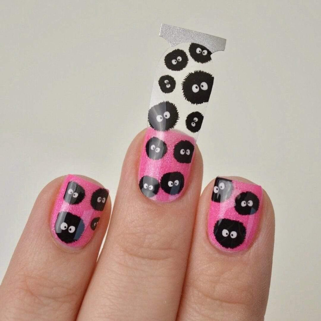 Personail Nail Wraps Soot Sprites (Transparent)
