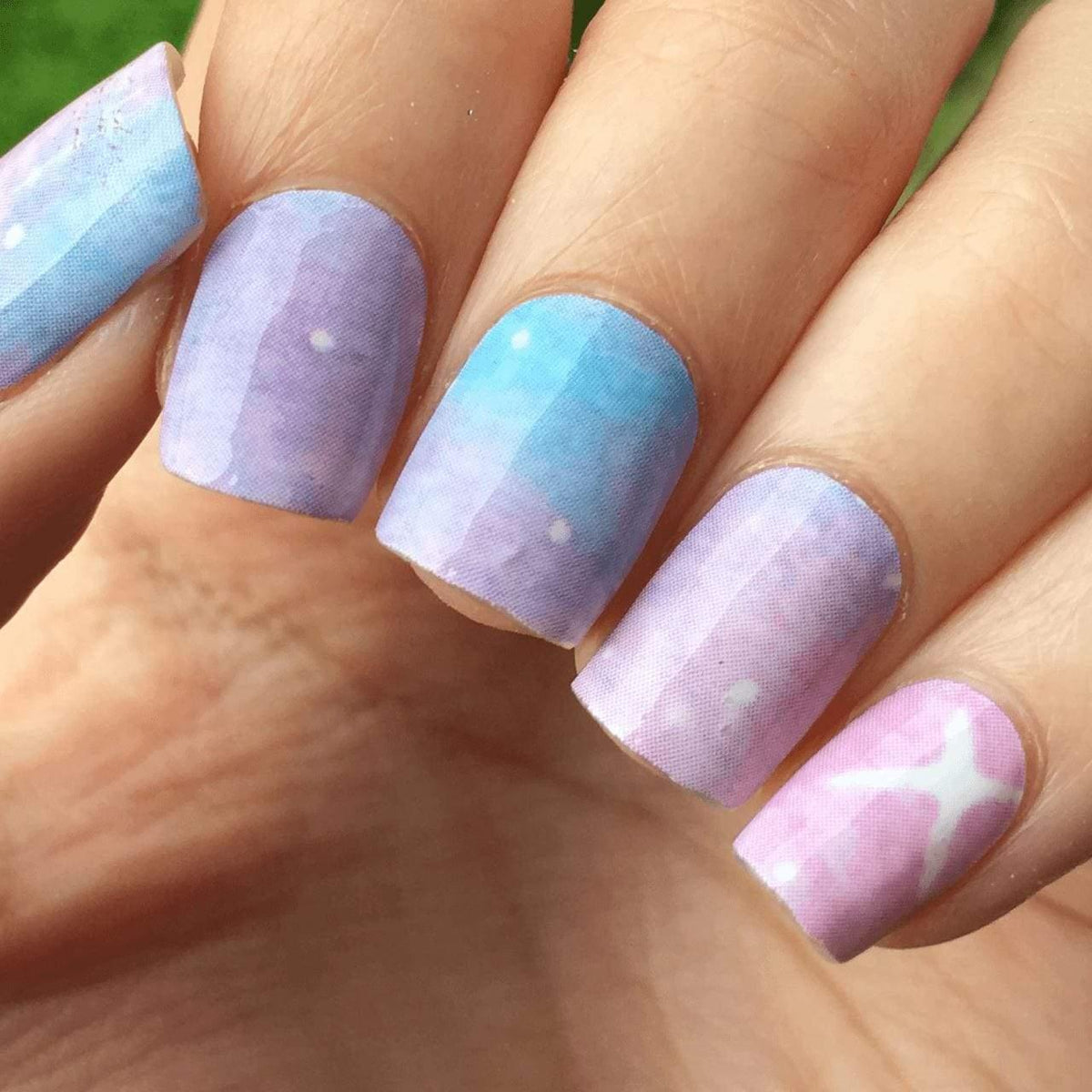 Personail Nail Wraps Space for Kids (Age 2-7 years old)