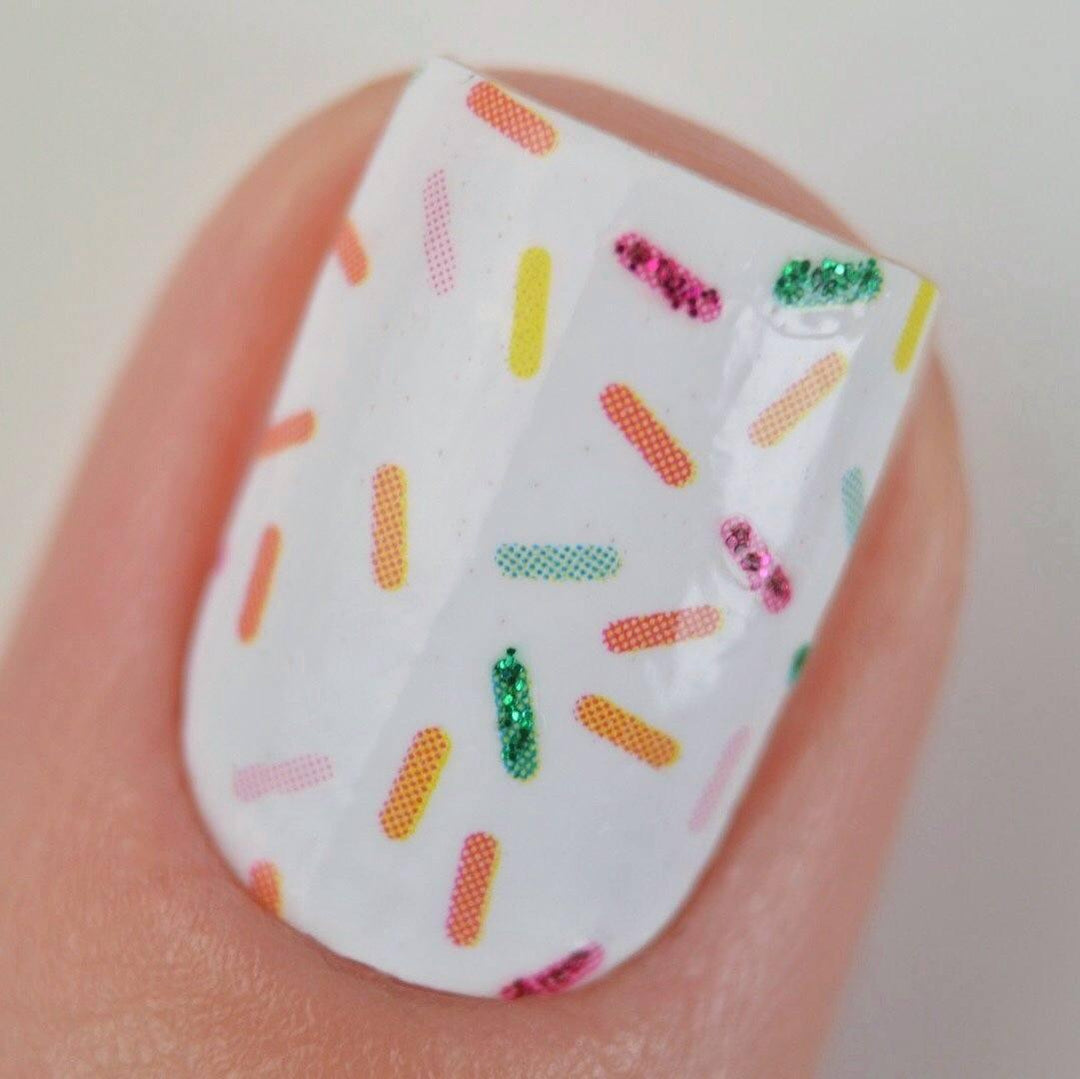 Personail Nail Wraps Sprinkles