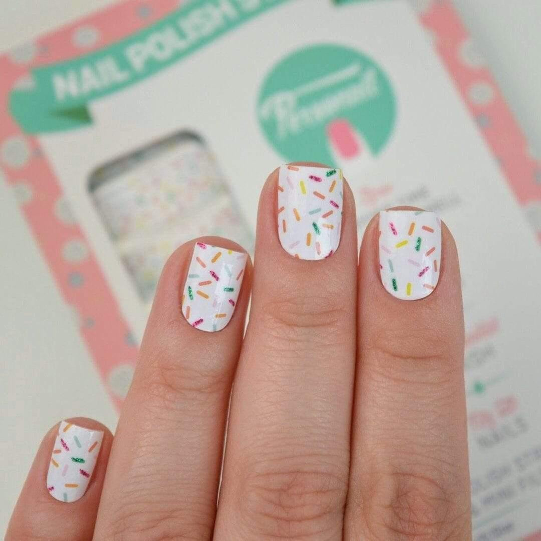 Personail Nail Wraps Sprinkles
