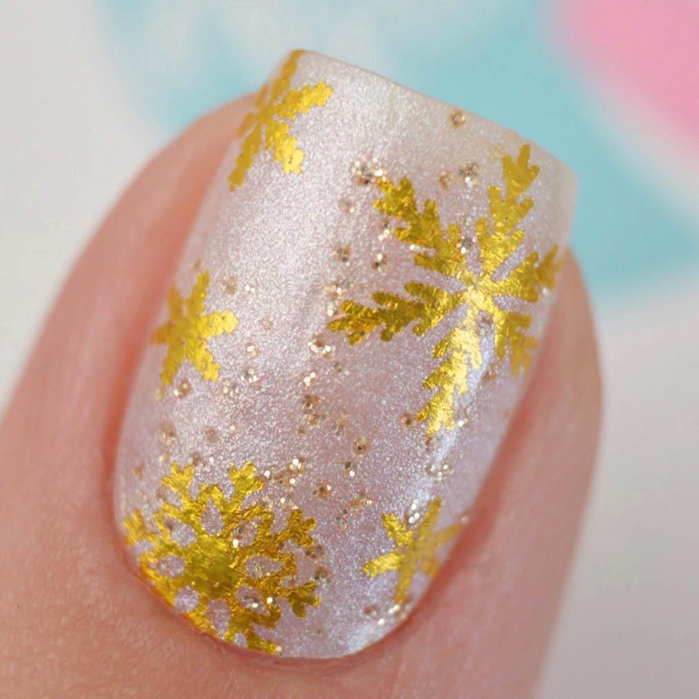 Personail Nail Wraps Starlight Christmas