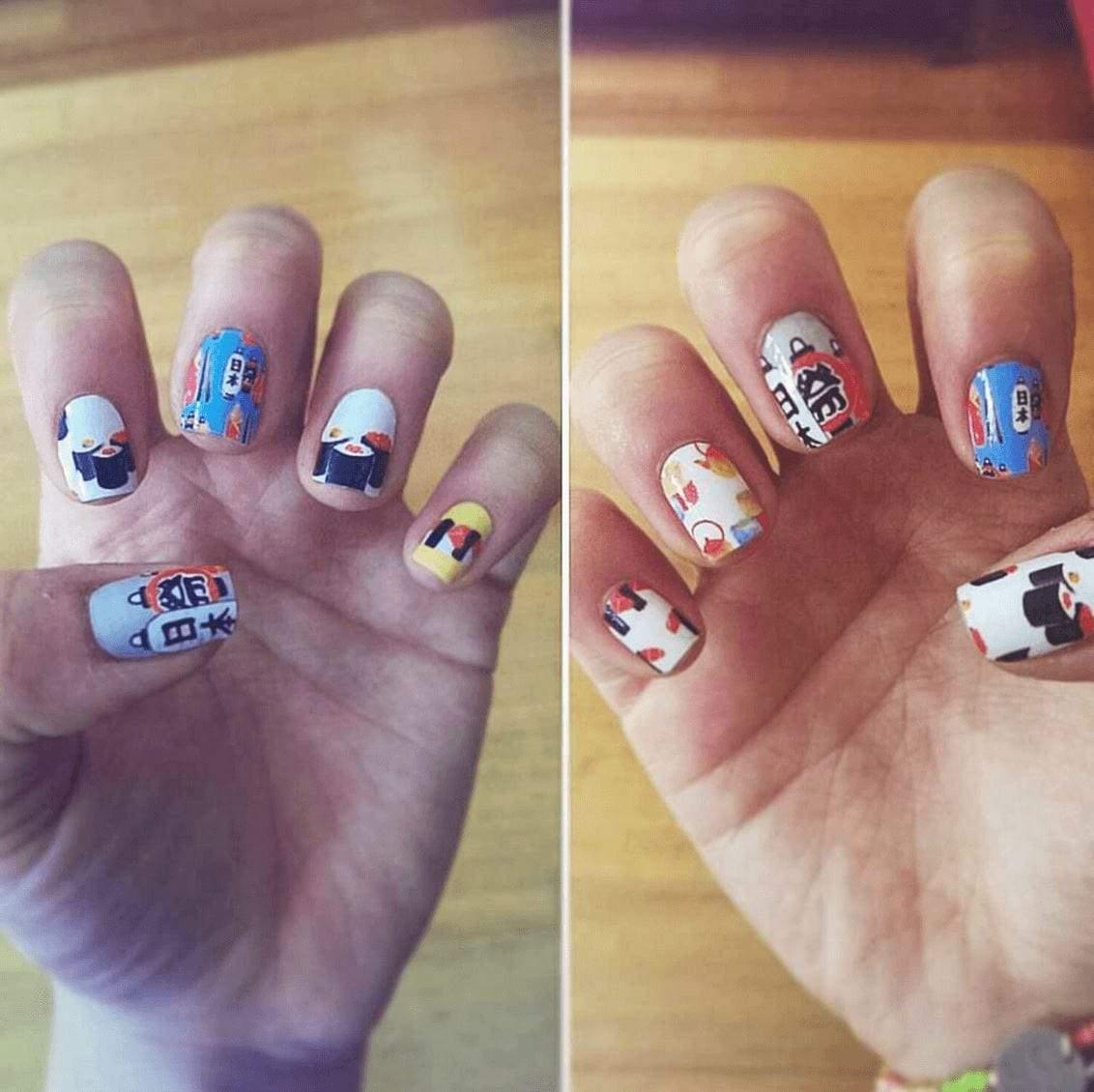 Personail Nail Wraps Sushi by Jess The Chen