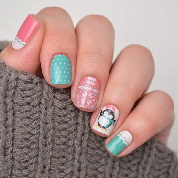 Personail Nail Wraps Sweater Weather