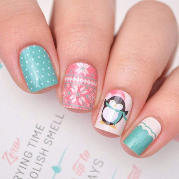 Personail Nail Wraps Sweater Weather
