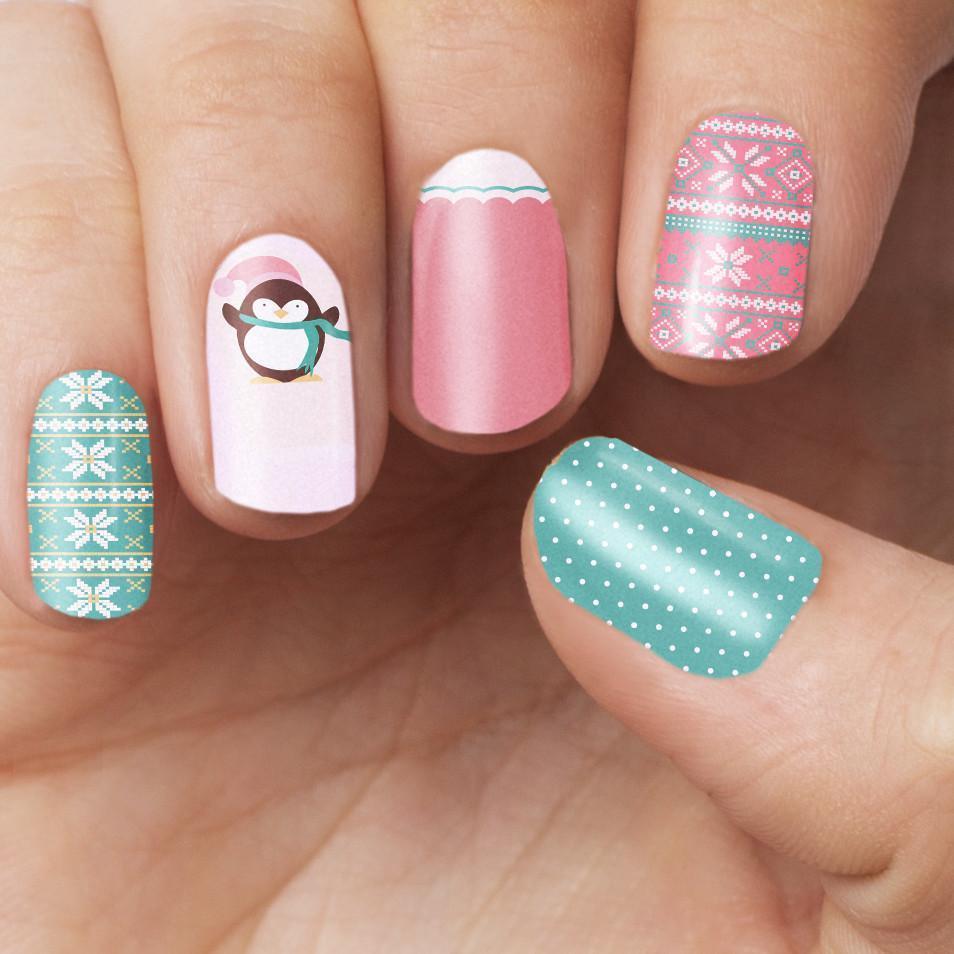 Personail Nail Wraps Sweater Weather