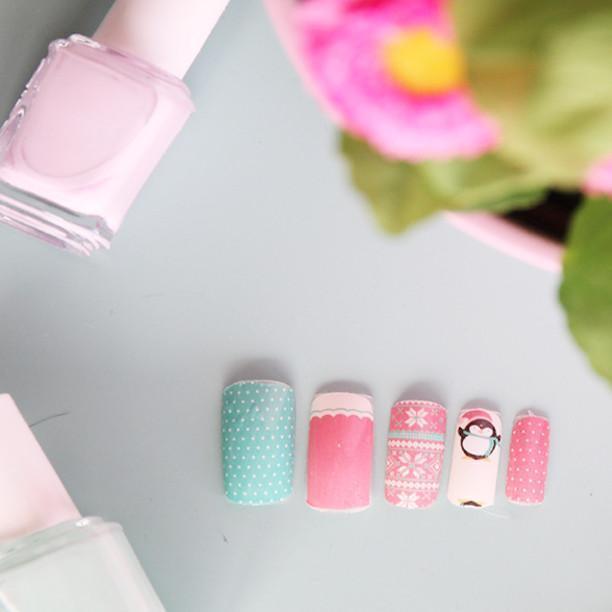 Personail Nail Wraps Sweater Weather