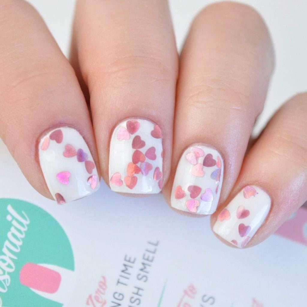 Personail Nail Wraps Valentines Day