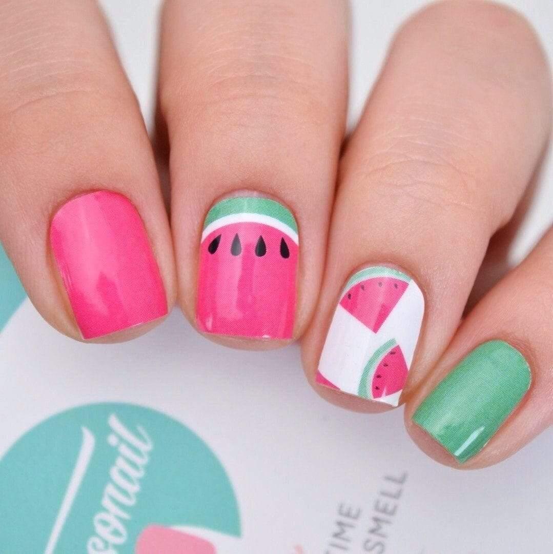 Personail Nail Wraps Watermelon