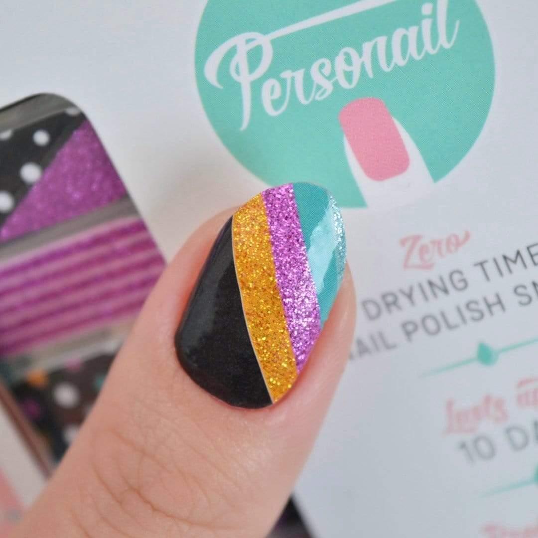 Personail Nail Wraps Whimsy Kaleidoscope