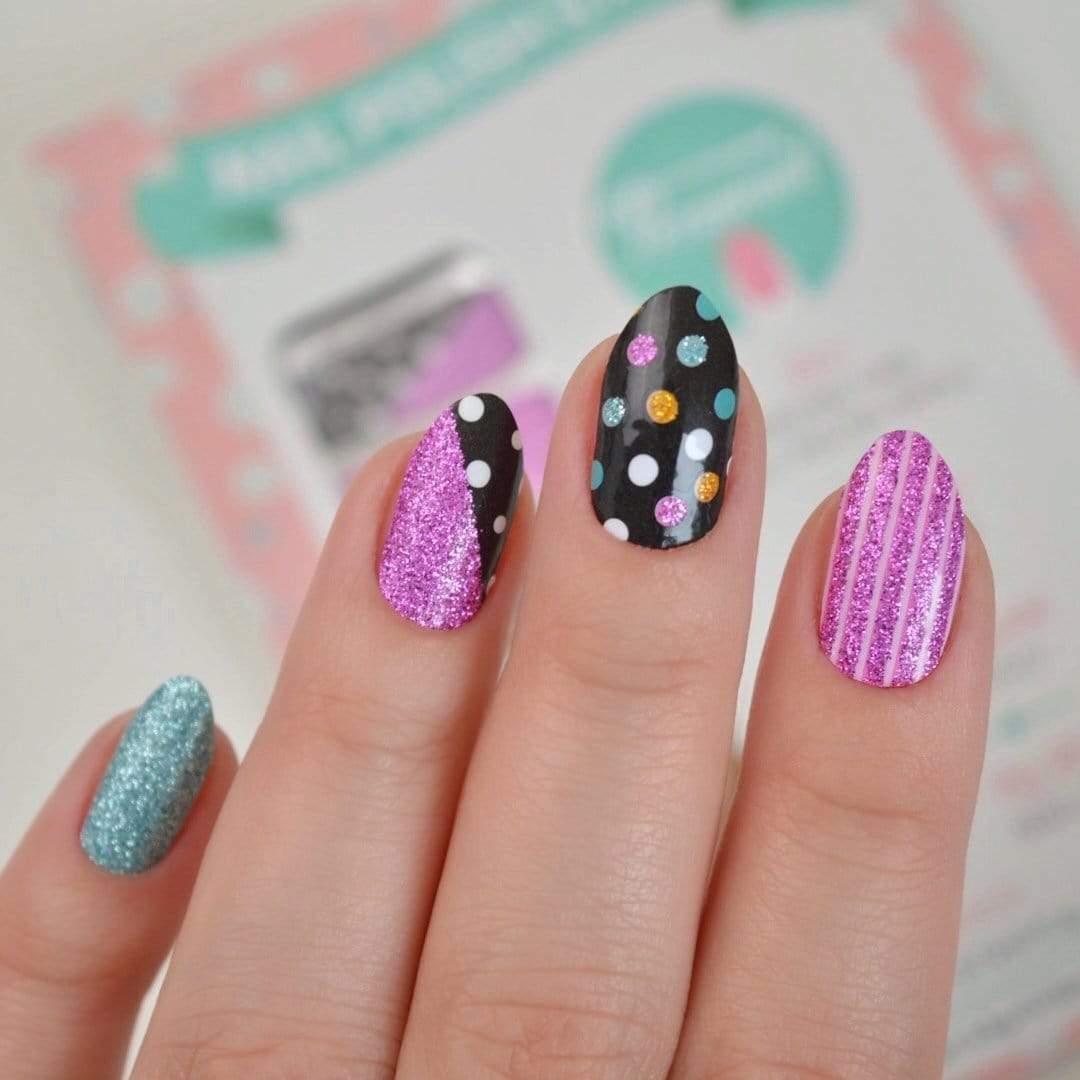 Personail Nail Wraps Whimsy Kaleidoscope
