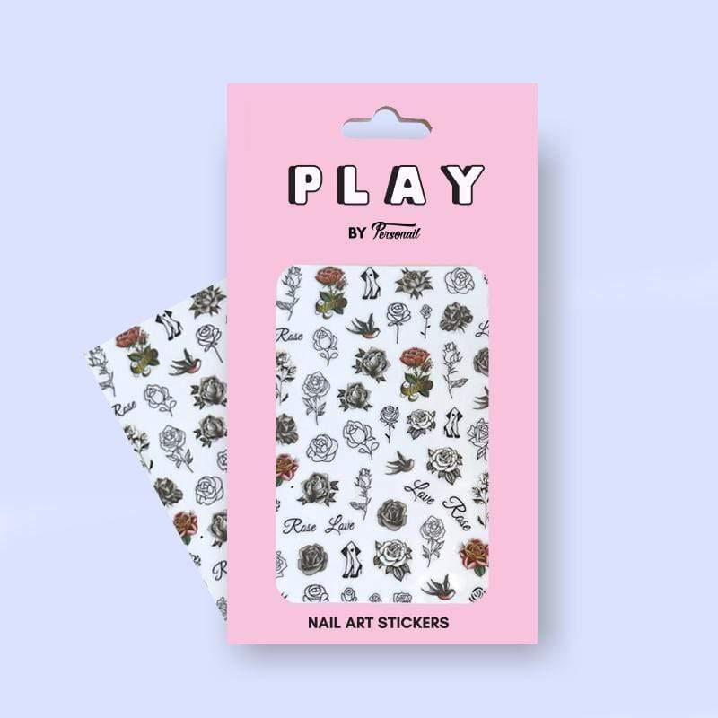 Personail Play Stickers Puns & Roses