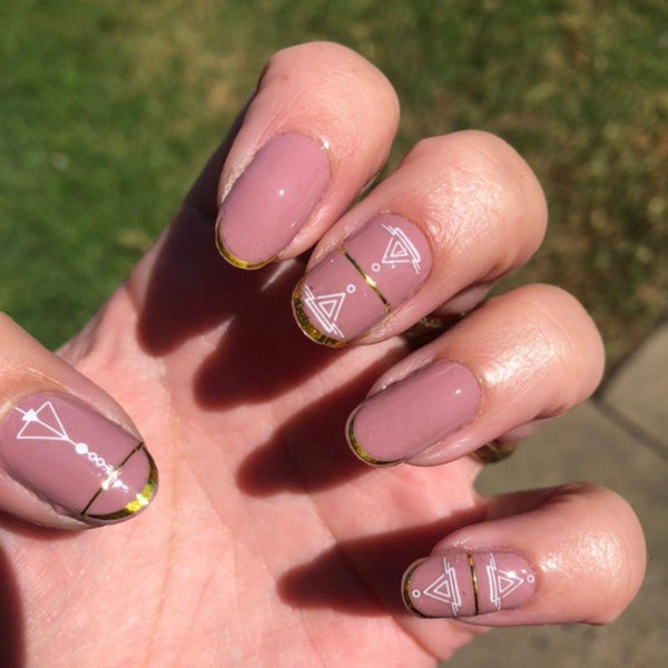 Clay Nail Wrap: Autumn-Inspired Neutral Colour